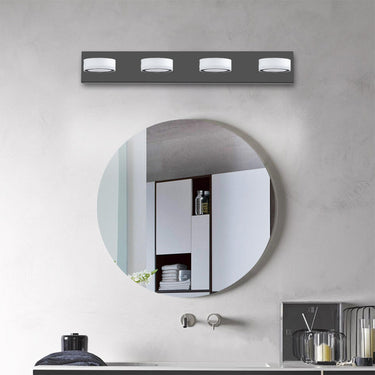 LED Modern Black 4-Light Vanity Lights Fixtures
